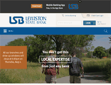 Tablet Screenshot of ls-bank.com